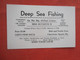 Advertising Card.  Deep Sea Fishing  Miss Buckeye II.    Clearwater  Beach  Florida > Clearwater   Ref. 5889 - Clearwater