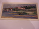 OLGA OLBY  Beasley 1900/1990  SUR TOILE BORDS DE LOIRE ?  NON SIGNEE MOLDAVIE LARMOR BADEN 49/22.5 CM - Otros & Sin Clasificación