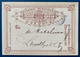 CHINE ENTIER POSTAL/GANZSACHE/POSTAL STATIONERY CARTE DE SHANGHAI LOCAL POST 1 Cents Used CDS BLUE - Covers & Documents