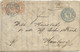 PREUSSEN HANNOVER HAMBURG 1867, Brief Mit 2x 6 Pfg. Orange Besetzung Hannover - Preussen