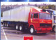 C2/ FICHE CARTONNE CAMION TRACTEUR CABINE RUSSIE 1981 MAZ 6422 - LKW