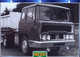 C2/ FICHE CARTONNE CAMION TRACTEUR CABINE FRANCE ARCUEIL 1961 BERNARD TDA 160.35 - Trucks