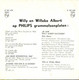 * 7" *  WILLY & WILLEKE ALBERTI - MOEDER HOE KAN IK JE DANKEN (Holland 1964) - Other - Dutch Music