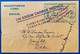 India Rocket Mail 8/4/1935 Experiment “on Sikkim Durbar Service” Signed By Captain & Stephen Smith & Jal Cooper Rare - Airmail