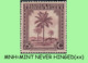 1942 ** BELGIAN CONGO / CONGO BELGE = COB 232 MNH LILAC PALM TREE : BLOC OF -4- STAMPS WITH ORIGINAL GUM - Blocks & Sheetlets