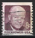 United States 1971. Scott #1402 (U) Dwight David Eisenhower - Rollenmarken