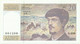 FRANCE - 20 Francs - 1993 - P 151.f - Série O. 038 - Claude Debussy - Signature: D. Bruneel, J. Bonnardin, A. Charriau - 20 F 1980-1997 ''Debussy''
