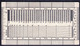 Tooth Gauge For Postage Stamps, Stamp Perforation Gauge, Measuring Instrument, Zubomjer - Autres & Non Classés