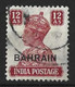 BAHRAIN.....KING GEORGE VI..(1936-52..)......12As.......SG50......USED... - Bahrain (...-1965)