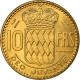 Monnaie, Monaco, Rainier III, 10 Francs, 1951, SUP, Aluminum-Bronze, Gadoury:MC - 1949-1956 Franchi Antichi