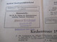 Delcampe - SBZ 1946 Berliner Bär Nr.2 EF Drucksache Berlin Ortsverwendung Berliner Stadtsynodalverband Betr. Kirchensteuer - Andere & Zonder Classificatie