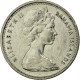 Monnaie, Bahamas, Elizabeth II, 25 Cents, 1969, Franklin Mint, TTB, Nickel, KM:6 - Bahamas