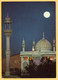 Moonlight - Mosque In Sharjah, United Arab Emirates / UAE / U.A.E. - Posted 1985 W 13th National Day Stamp - Emirats Arabes Unis