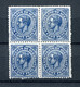 1876.ESPAÑA.EDIFIL 184(*).BLOQUE DE CUATRO.PRECIOSO - Unused Stamps