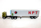 CAMION POIDS LOURD 1/87 NPT NORTHERN PACIFIC TRANSPORT, TRACTEUR + SEMI REMORQUE - AUTOMOBILE MINIATURE (1712.13) - Scala 1:87