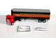 CAMION POIDS LOURD 1/87, TRACTEUR BURLINGTON + SEMI REMORQUE GREAT NORTHERN G293 - AUTOMOBILE MINIATURE (1712.26) - Echelle 1:87