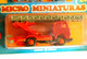 EKO HO - CAMION POMPIER ECHELLE SECOURS + 8 FIGURINE De SAPEUR, MICRO MINIATURAS - AUTOMOBILE MINIATURE (1712.10) - Camiones