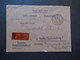 Berlin (West) 1962 Wertbrief V-Zettel Berlin Charlottenburg 2 Postsache Postsparkasendienst Postsparbuch Wert 500 DM - Brieven En Documenten