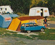 15 LE FALGOUX Vers Mauriac Salers Son Camping N°1833 Tentes Caravanes VOIR ZOOM Citroën Ami 6 Break Peugeot 404 - Mauriac