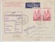 1959 - ENVELOPPE 1° LIAISON AERIENNE Par LUFTHANSA  NICE - GENEVE - FRANCFORT - COLOGNE - HAMBOURG - First Flight Covers