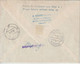 1959 - ENVELOPPE 1° LIAISON AERIENNE Par LUFTHANSA  NICE - GENEVE - FRANCFORT - COLOGNE - HAMBOURG - Premiers Vols