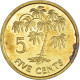 Monnaie, Seychelles, 5 Cents, 1995 - Seychelles