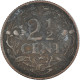 Monnaie, Pays-Bas, 2-1/2 Cent, 1913 - 2.5 Cent