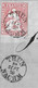 1854-1862 HELVETIA / STRUBEL (Ungezähnt) → Siegelbrief Von THUN Nach MEIRINGEN    ►SBK-24B3.IV / 3 Seiten Weissrandig◄ - Brieven En Documenten