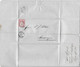 1854-1862 HELVETIA / STRUBEL (Ungezähnt) → Siegelbrief Von THUN Nach MEIRINGEN    ►SBK-24B3.IV / 3 Seiten Weissrandig◄ - Covers & Documents