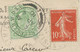 GB 1910 French Pc W 10C From Mont St. Michel REDIRECTED In SHEFFIELD, YORKSHIRE - Brieven En Documenten