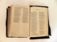 Delcampe - Antique 1894 Leather Bound Bible - References. Index And Maps. - Christianismus