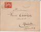 1908 - VIGNETTE TOURISTIQUE De GERARDMER (VOSGES) Sur ENVELOPPE => MAICHE (DOUBS) - Tourism (Labels)