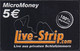 GERMANY Mikro Money - MM O06 - Live-Strip.com - Erotik - Probekarte - T-Pay Micro-Money
