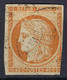 FRANCE Colonies Générales Ca.1871: Le Y&T 13, Obl. CAD, Orange Vif, Léger Pelurage - Cérès