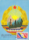 W8016- ROMANIAN SOCIALIST REPUBLIC COAT OF ARMS, MAXIMUM CARD, 1977, ROMANIA - Otros & Sin Clasificación