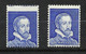 France  Essais Vignettes Expérimentales N° Pa 8 ; Et Pa 8 Dentelure Décalée Neufs  *  * B/TB  Voir Scans    Soldé ! ! ! - Unused Stamps