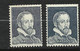 France  Essais Vignettes Expérimentales N° Pa 13 Et Pa  13 Numéro Rouge Neufs  *  * B/TB Voir Scans Soldé ! ! ! - Proofs, Unissued, Experimental Vignettes