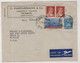 TURKEY,TURKEI,TURQUIE ,CONSTANTINOPLE TO FLORIDA (USA) 1954 COVER,C.PAROUSSIADIS & CO, - Covers & Documents