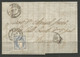 SPAIN. 1871. ENTIRE. FIGUERAS POSTMARK. ADDRESSED TO BARCELONA. - Covers & Documents