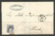 SPAIN. 1872. FOLDED MOURNING ENVELOPE. MADRID TO ALBACETE. R DE CESPEDES SOBRINOS. - Brieven En Documenten