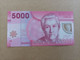 Billete De Chile De 1000 Pesos Nº Bajisimo Y Serie AA00482026, Año 2012, UNC - Chile