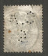 GREAT BRITAIN. QV. ½d PERFIN. UNCLEAR. USED LEICESTER POSTMARK. - Ungebraucht