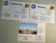 (3 N 37A) Paris 2024 Olympic Games - Olympic Venues & Sport - Grand Palais = Fencing & Taekwondo (3 Covers) - Summer 2024: Paris