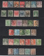 DANMARK, Danemark, 78 Timbres Différents Oblitérés, - Collections