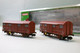 Arnold - 2 WAGONS COUVERT G4 Permaflex SNCF ép. IV Réf. HN6516 Neuf NBO N 1/160 - Güterwaggons