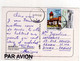 Timbre , Stamp   " Avion : Boeing 757 300 , Village : Calnic " Sur Cp , Carte , Postcard Du 08/08/2002 - Storia Postale