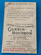 Chocolat GUÉRIN-BOUTRON Image -Chromo Ancienne - Château De Bonnétable   (Sarthe - Chocolat