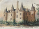 Chocolat GUÉRIN-BOUTRON Image -Chromo Ancienne - Château De Bonnétable   (Sarthe - Chocolat