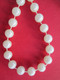 BIJOU COLLIER FANTAISIE PERLE BLANCHE 125 Cm - Halsketten