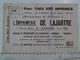 Buvard - Imprimerie De LAJARTRE - 7 Rue Du Lycée - NANTES - Calendrier 1927 - I